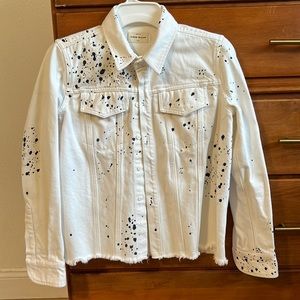 Simon Miller Paint Splatter Denim Jacket